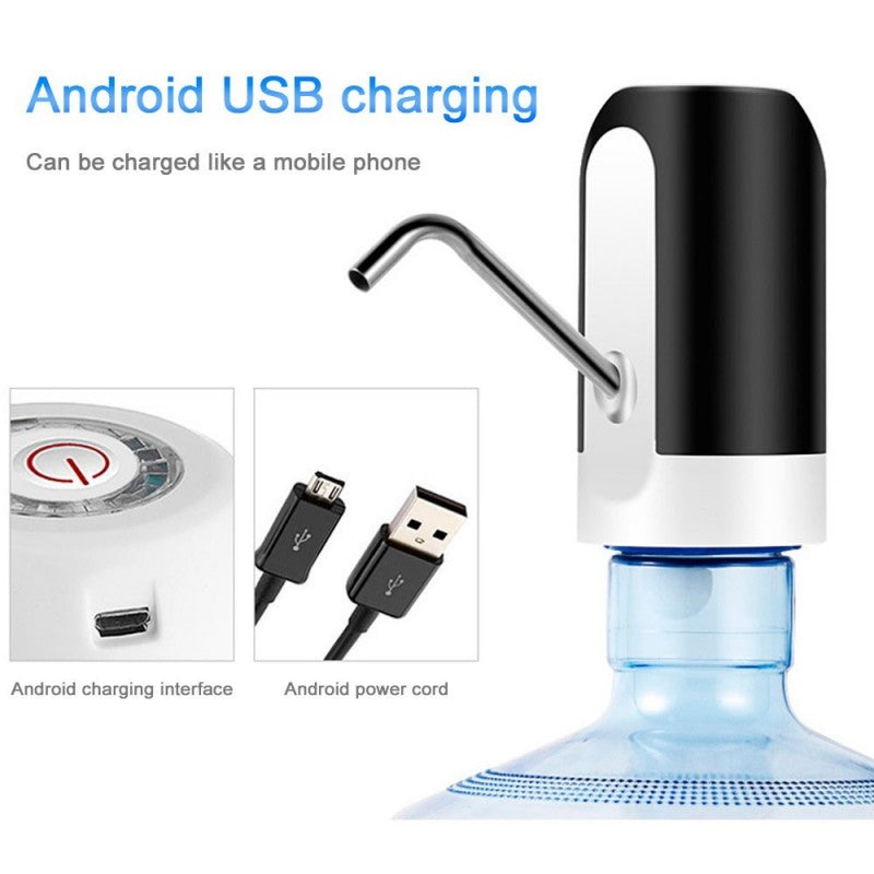 Bomba D'Água Portátil Bebedouro Recarregável USB
