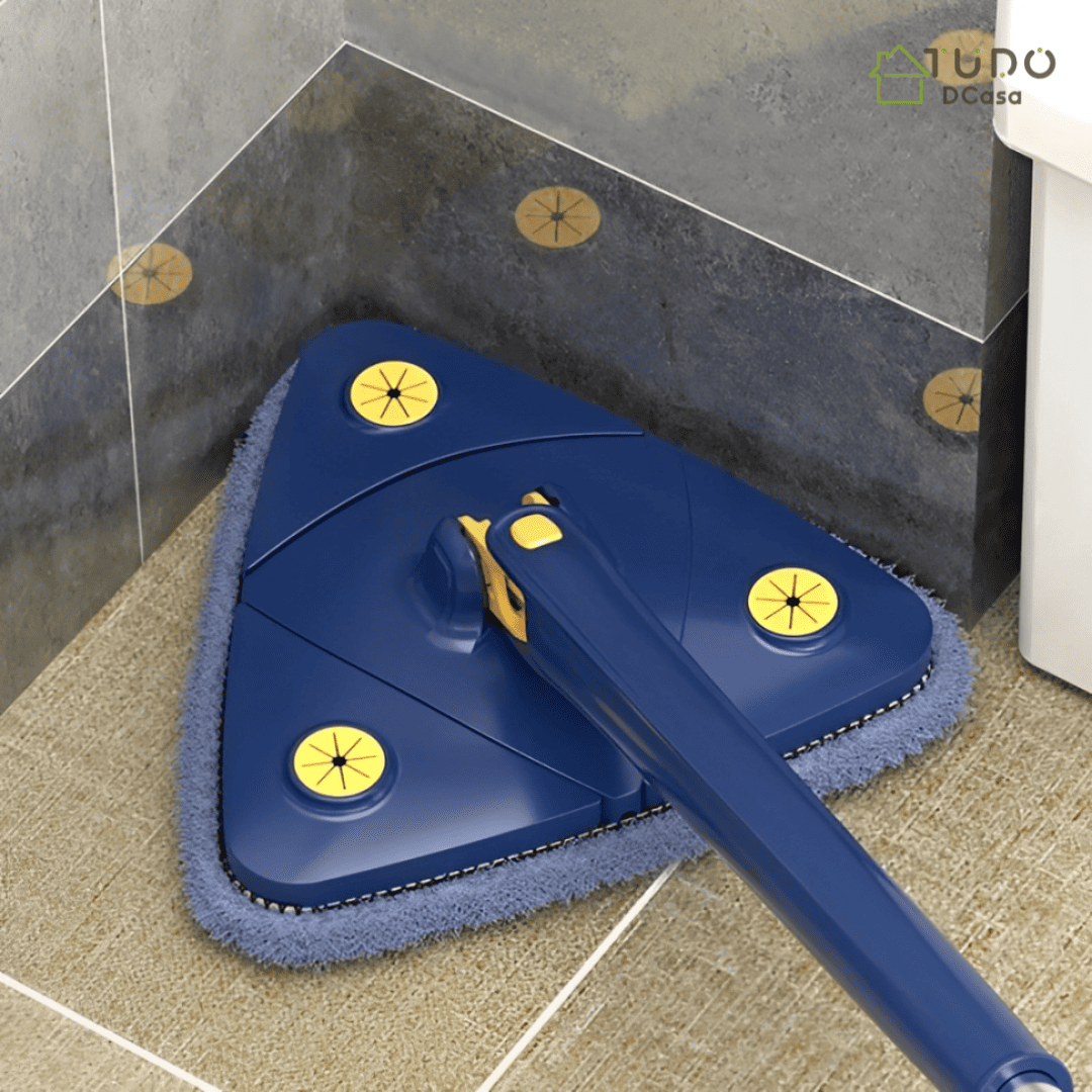 Mop Triangular Premium 360º ( + 2 Refil de Brinde)
