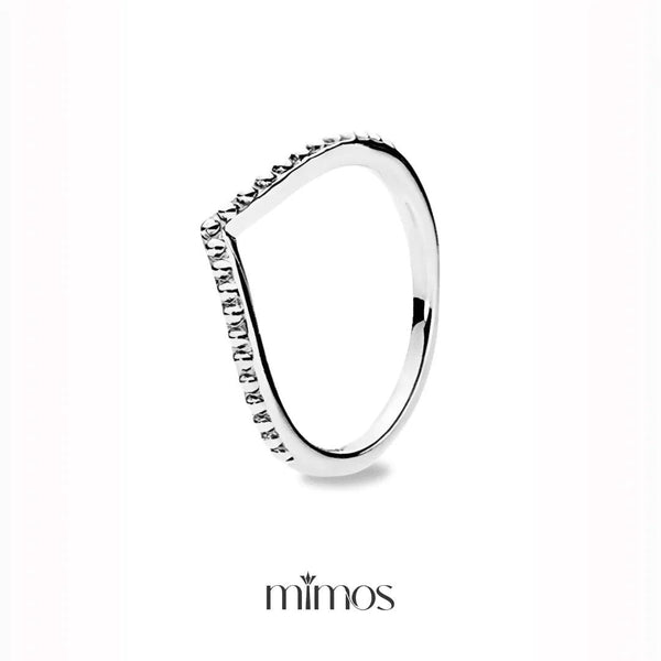 Slim Teardrop Ring