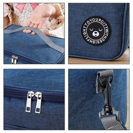 Bolsa Feminina Transversal Pequena Texturizada 2 Compartimentos