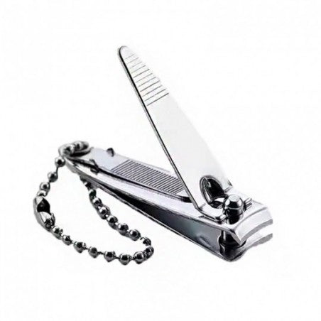 Kit Cortador De Unha 5,5cm Com Chaveiro 6 Unidades Aço Inox