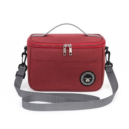 Bolsa Feminina Transversal Pequena Texturizada 2 Compartimentos