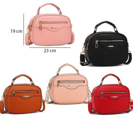 Bolsa Feminina Transversal Com Alça De Mão