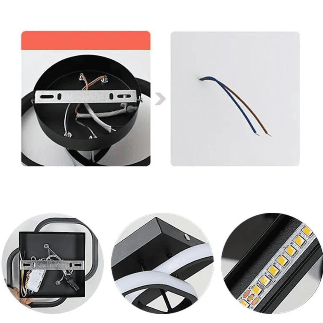 Luminária Led  Minimalista Quadrada